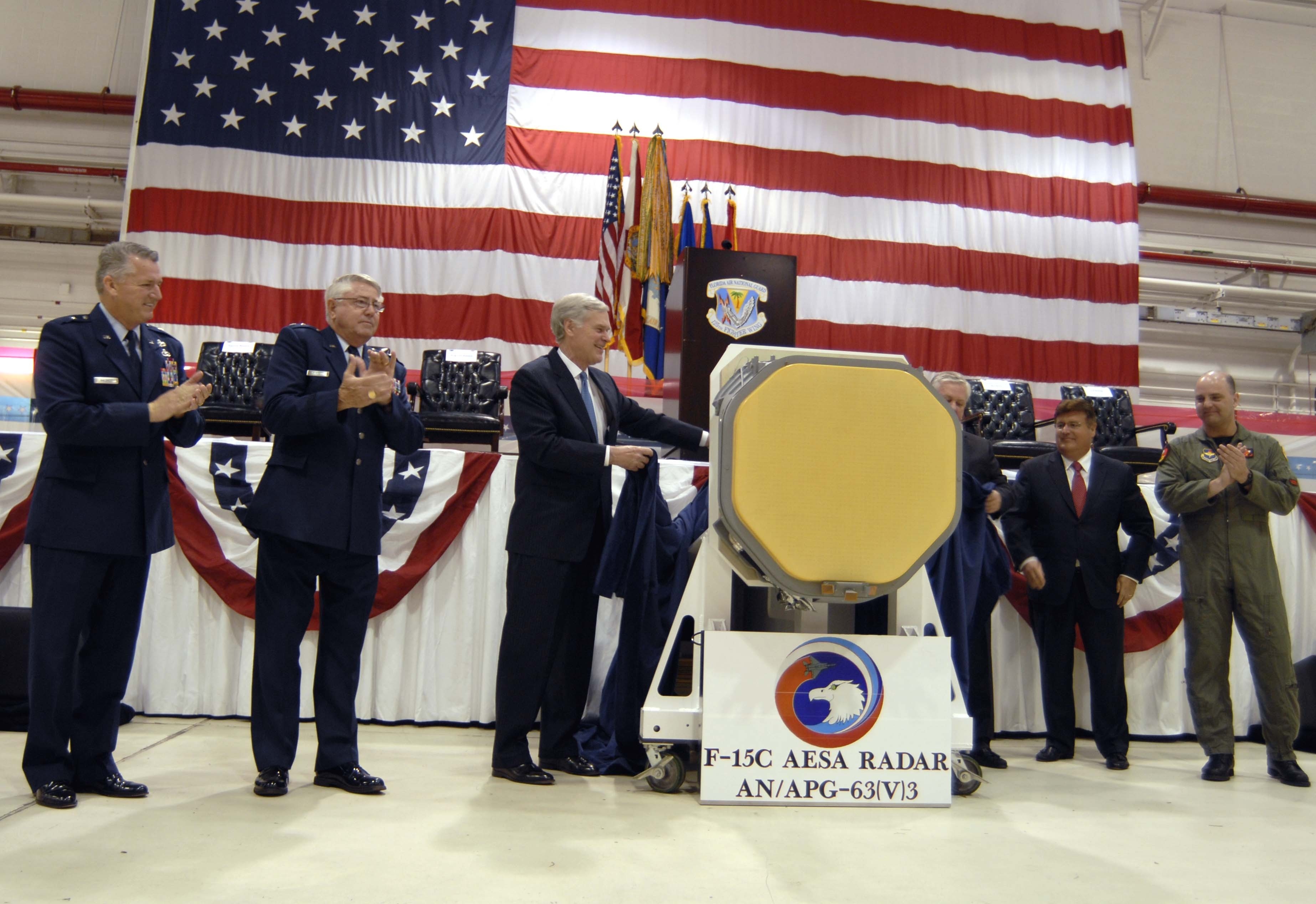 Unveiling the F-15C's Raytheon APG-63(V)3 radar in 2010