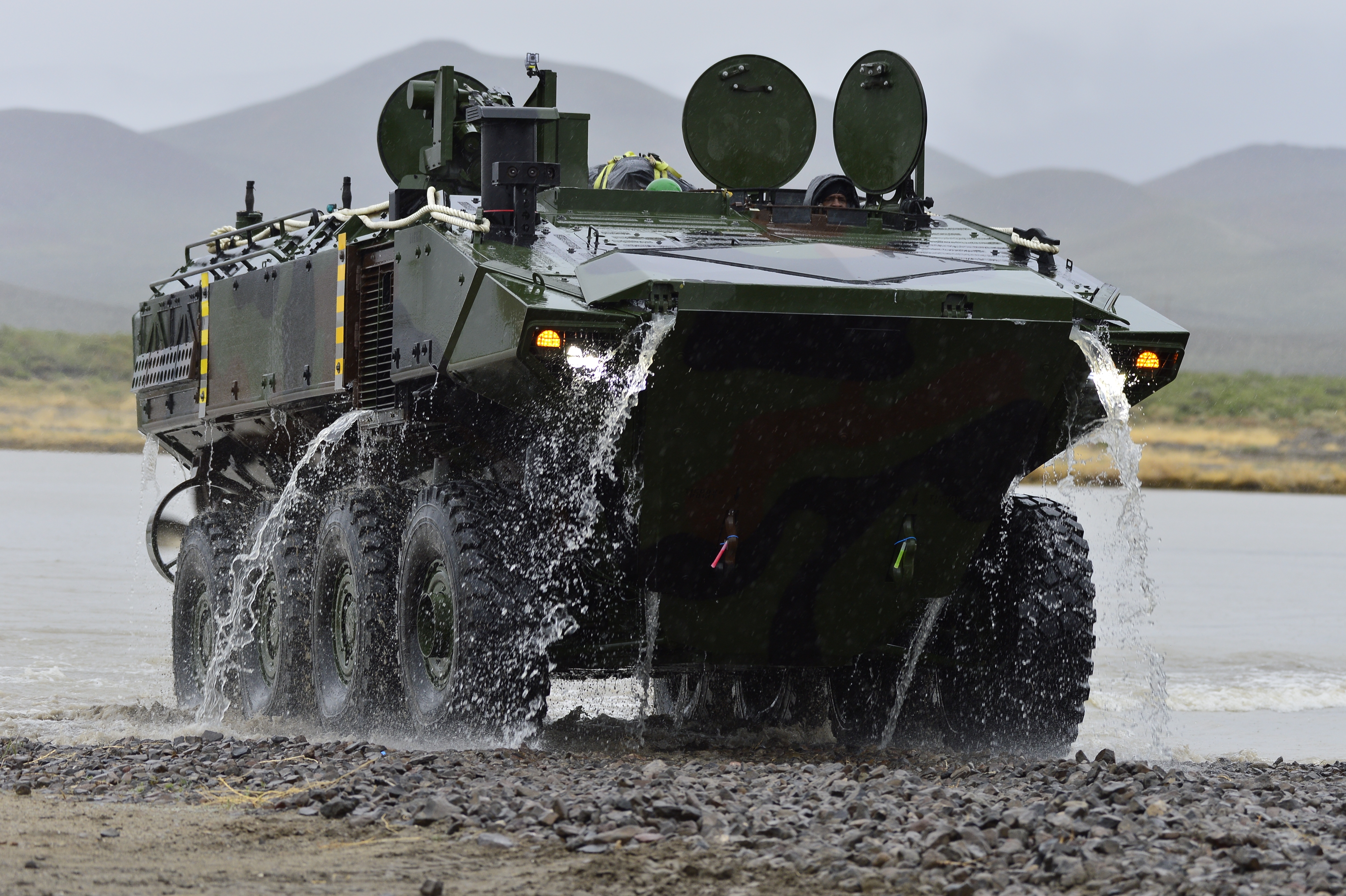 Amphibious Combat Vehicle (ACV).