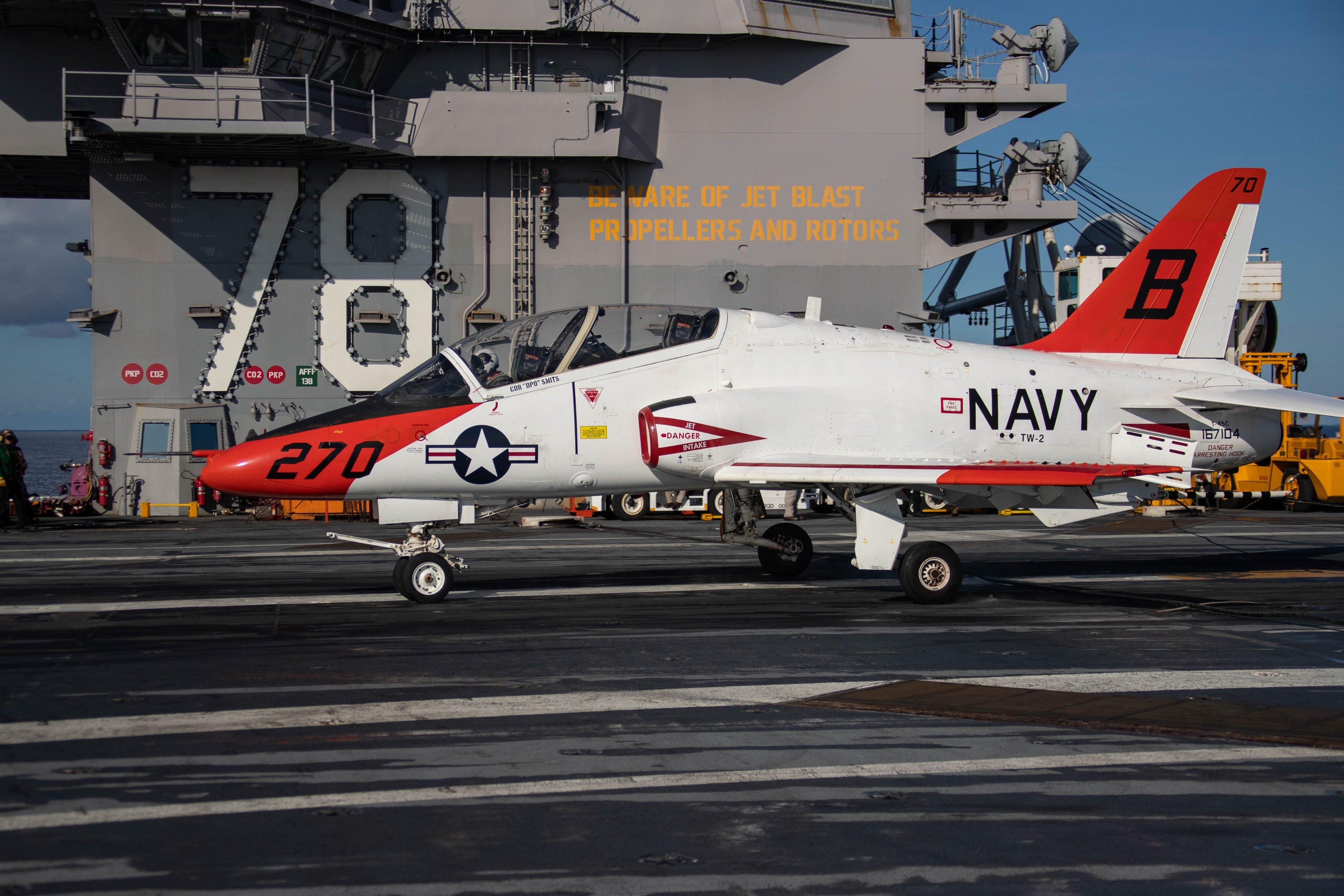 Lockheed has exited the competition to replace the T-45