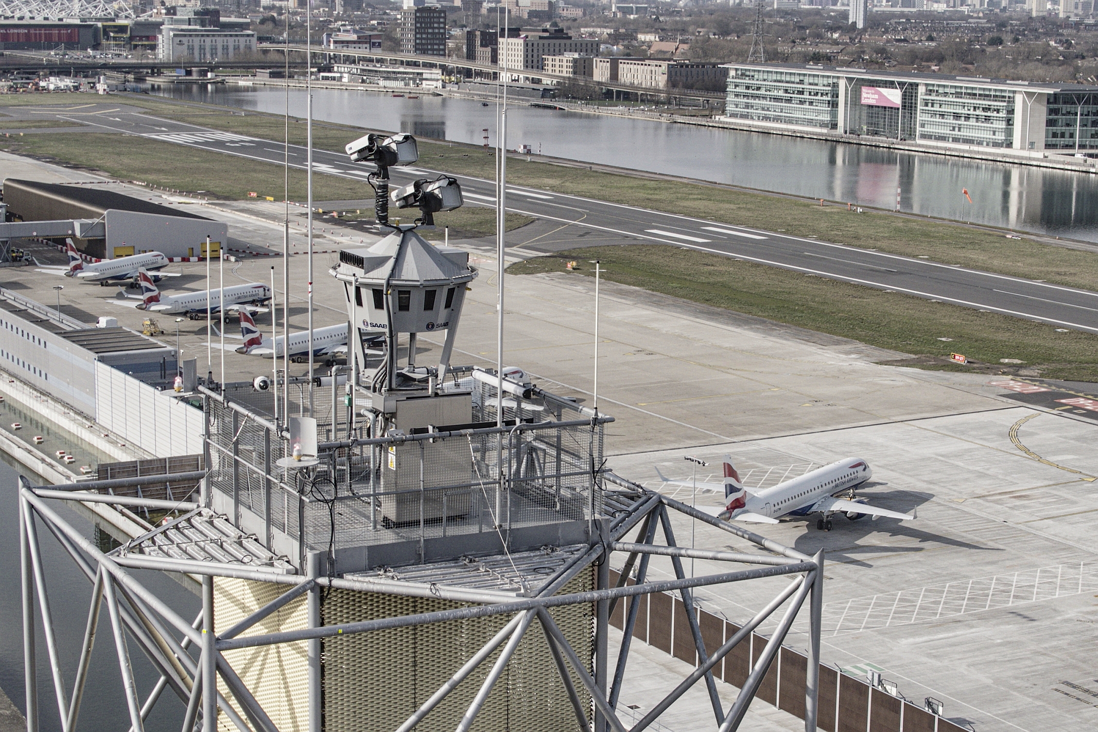 Saab Digital Tower at London City Airport