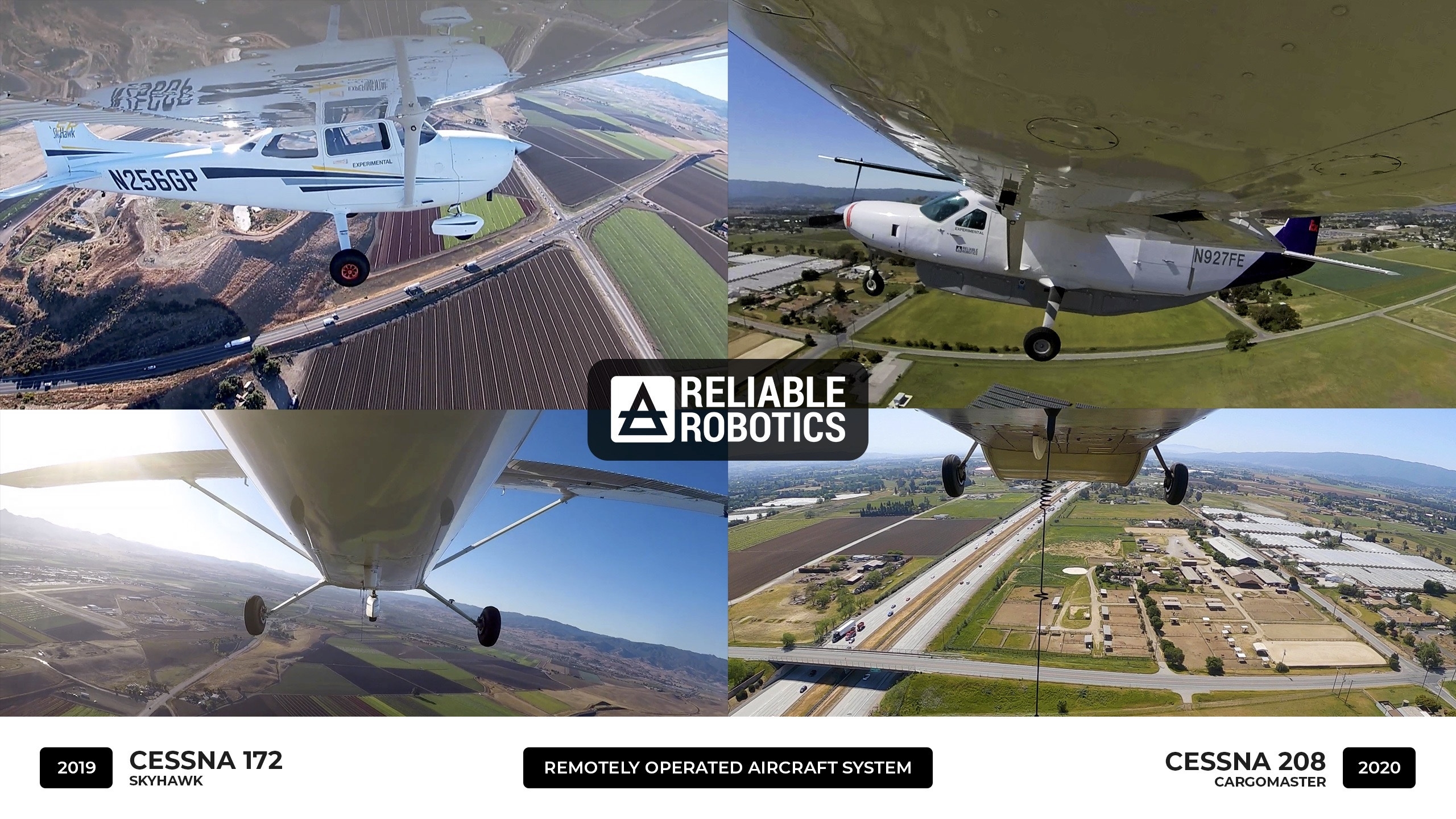 Remotely Operated Aircraft System on Cessna 172 and 208