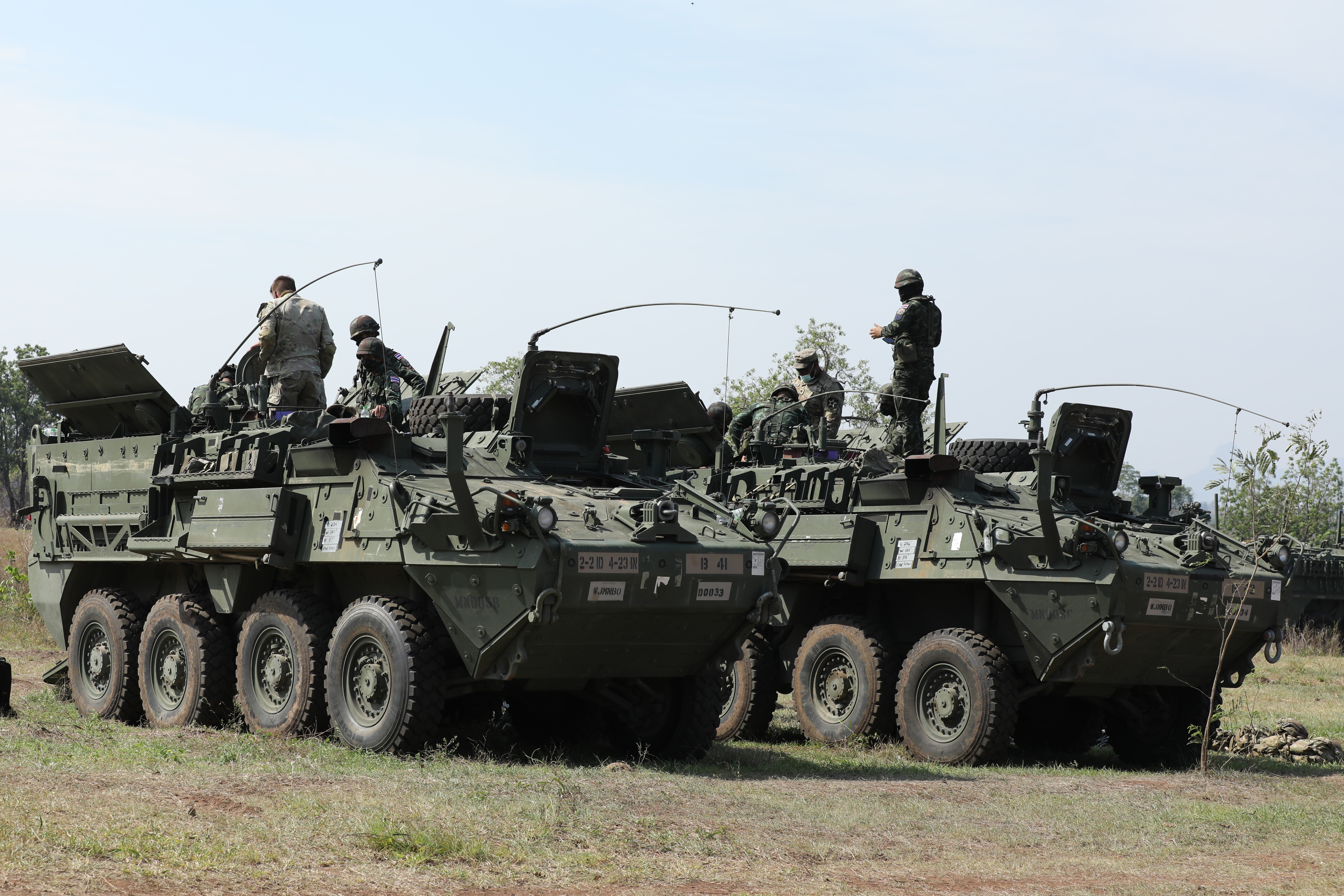 U.S. Army Styrkers