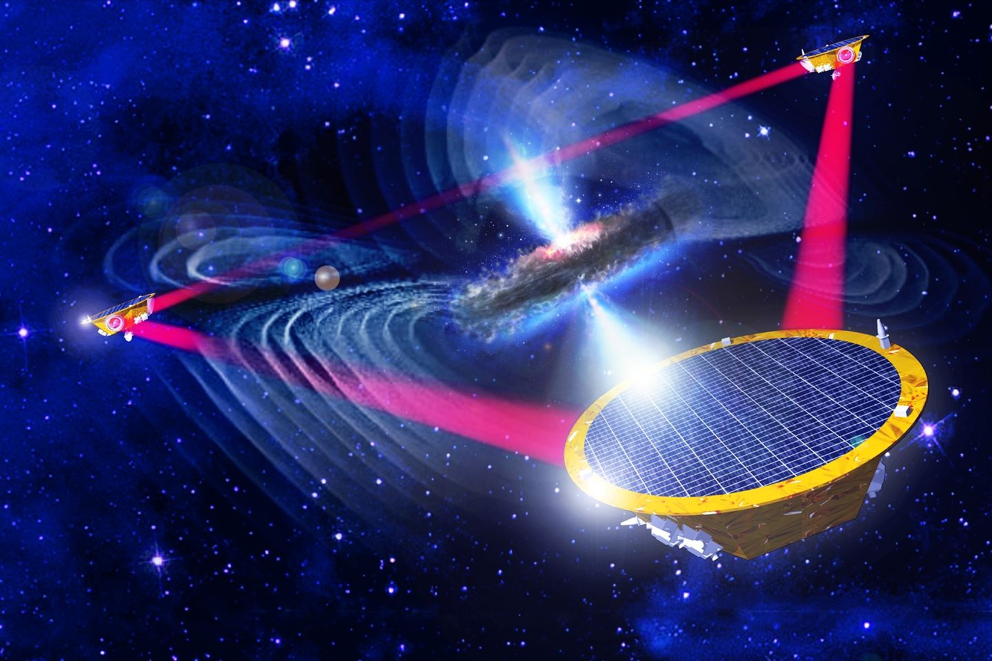 Thales Alenia Space signs a phase 1 contract with ESA for the development of telescopes for the LISA