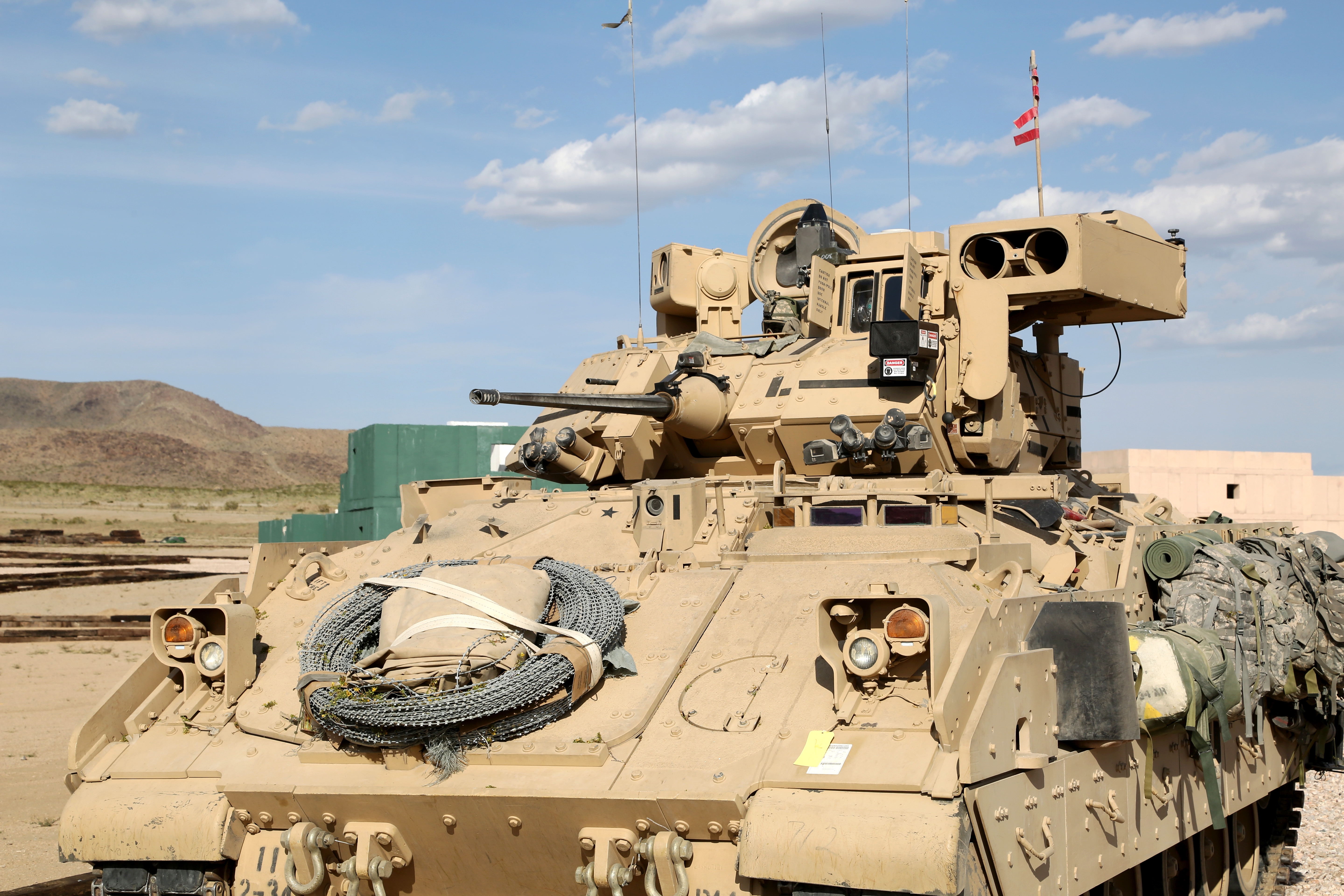 A Bradley Fighting Vehicle