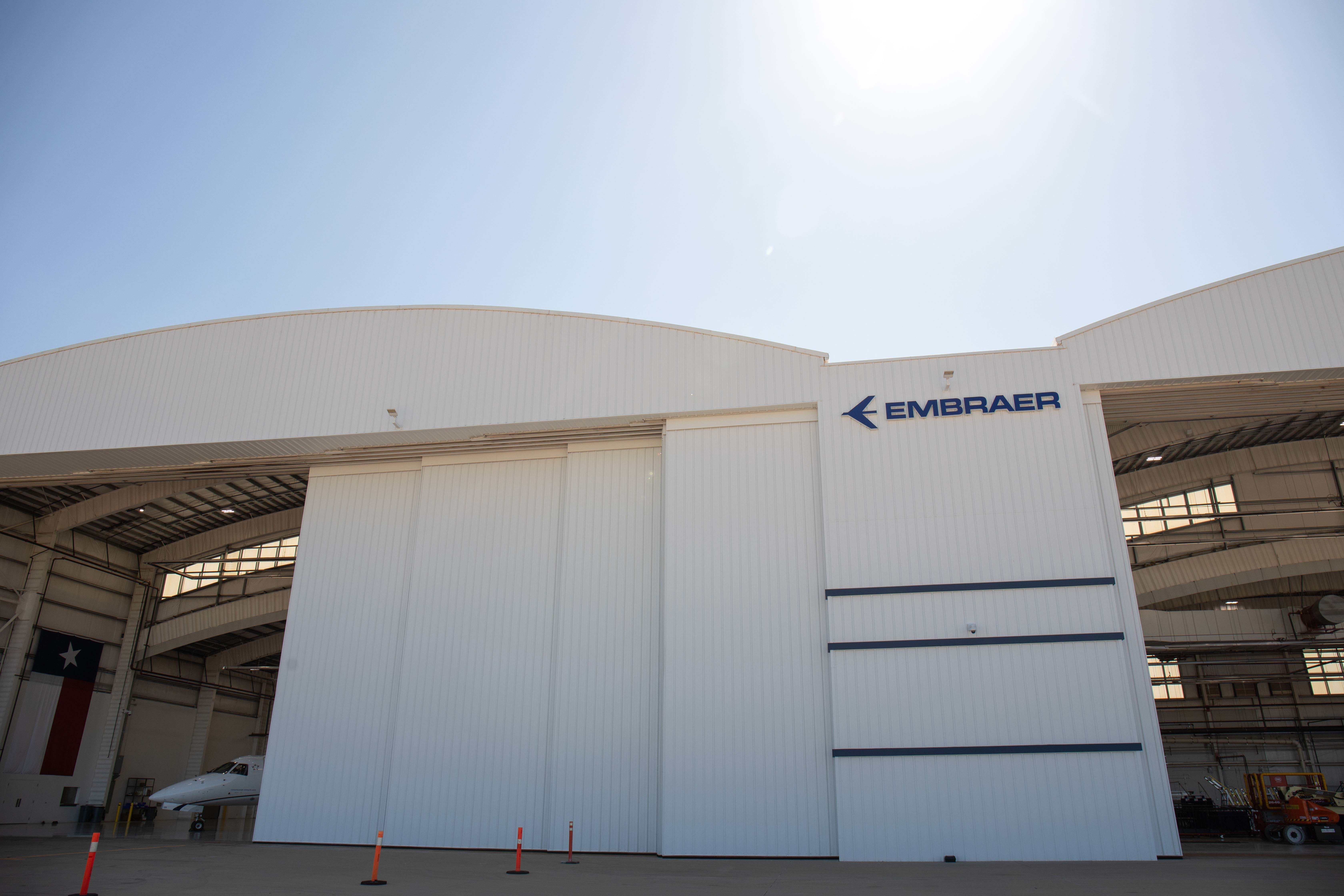 Embraer's new Dallas Fort-Worth MRO Facility
