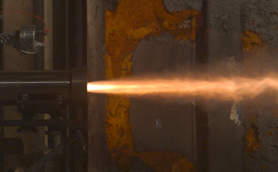 Static test fire of an additively manufactured rocket motor