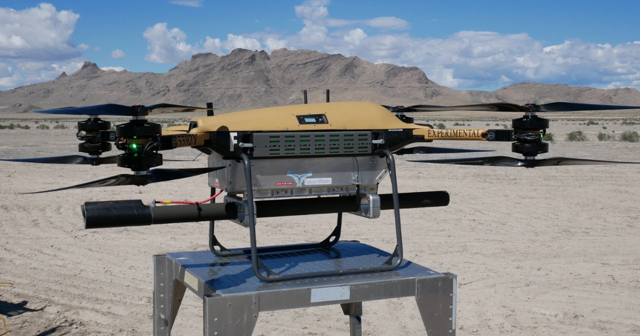 TRV-150 UAS showcased by BAE Systems