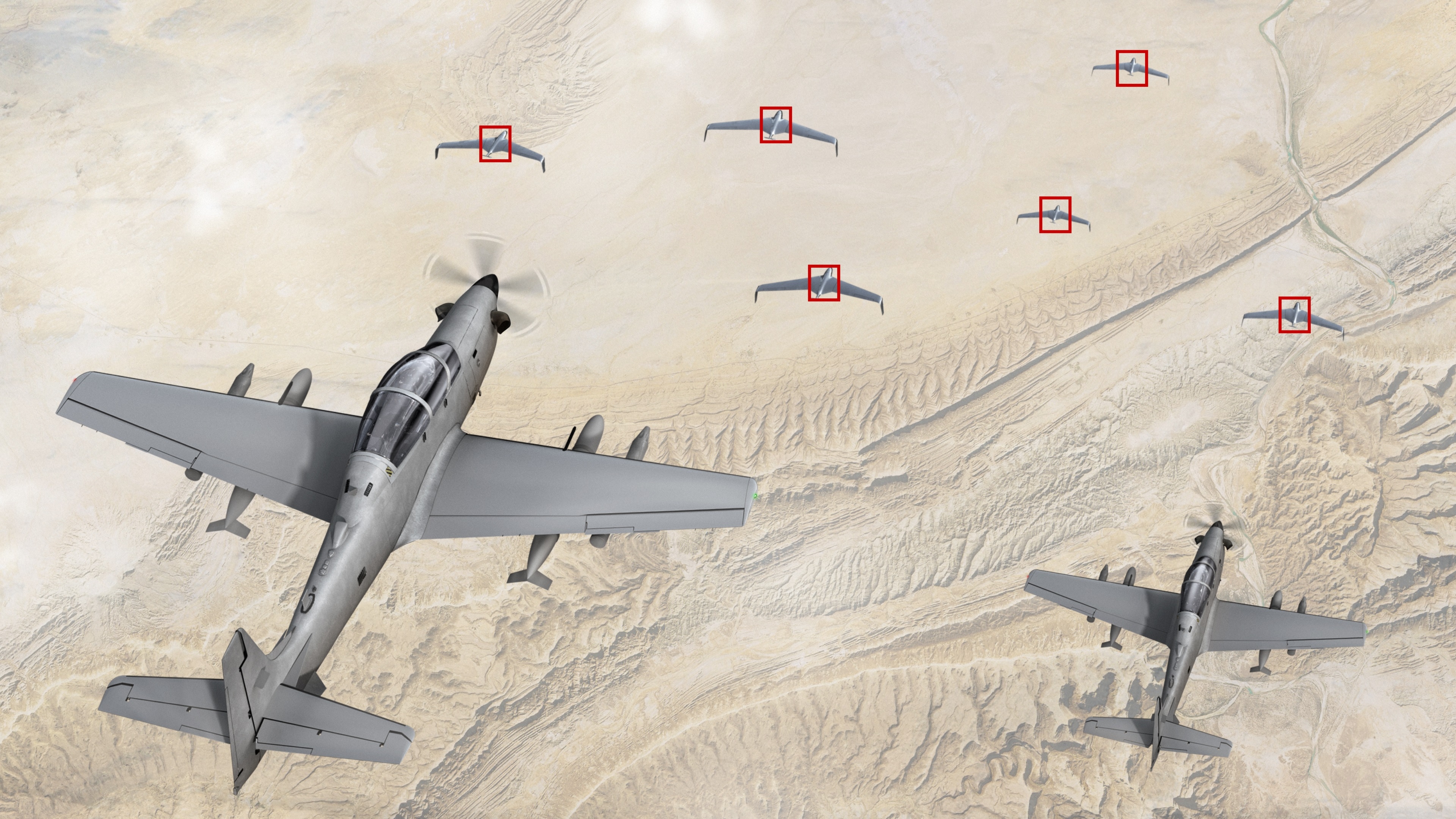 Embraer Adapts A-29 Super Tucano for Counter-Drone Missions