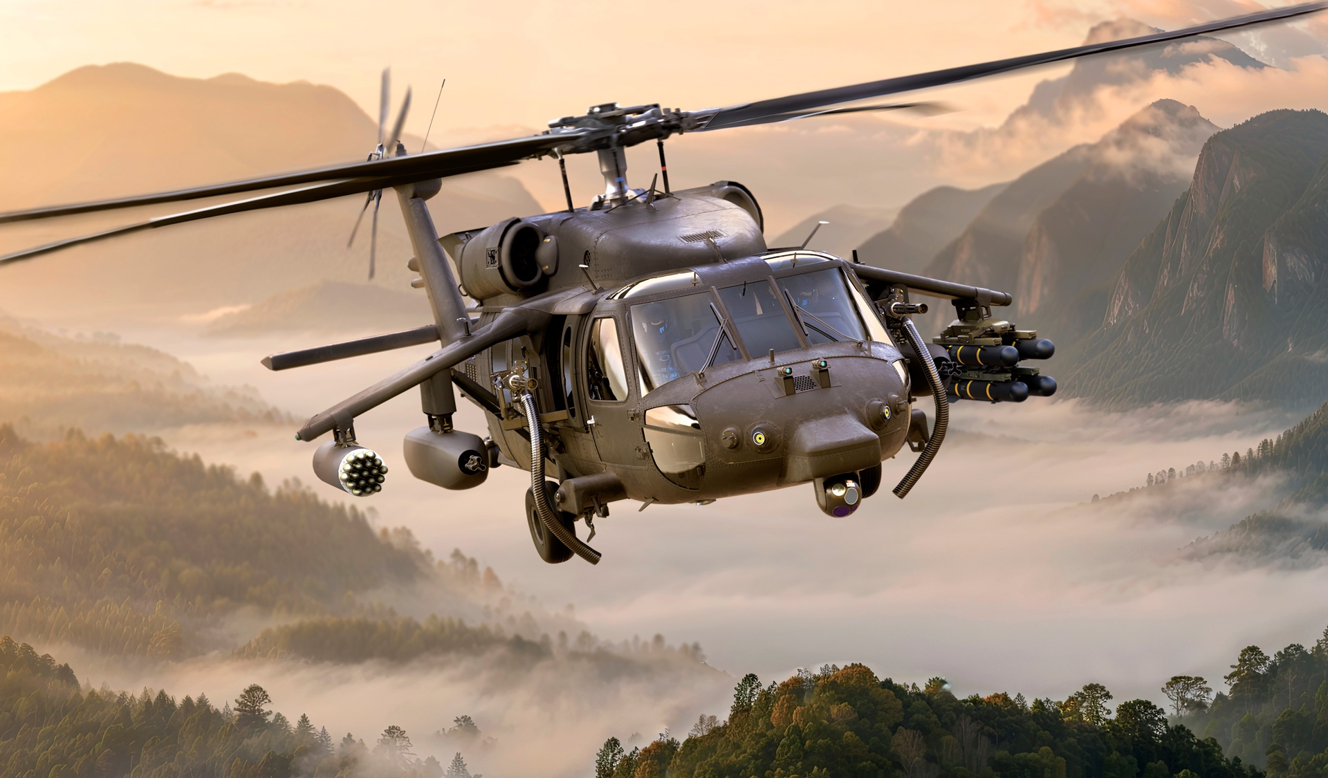 Sikorsky Offers New Armed Wing Kits for Black Hawk Helicopters