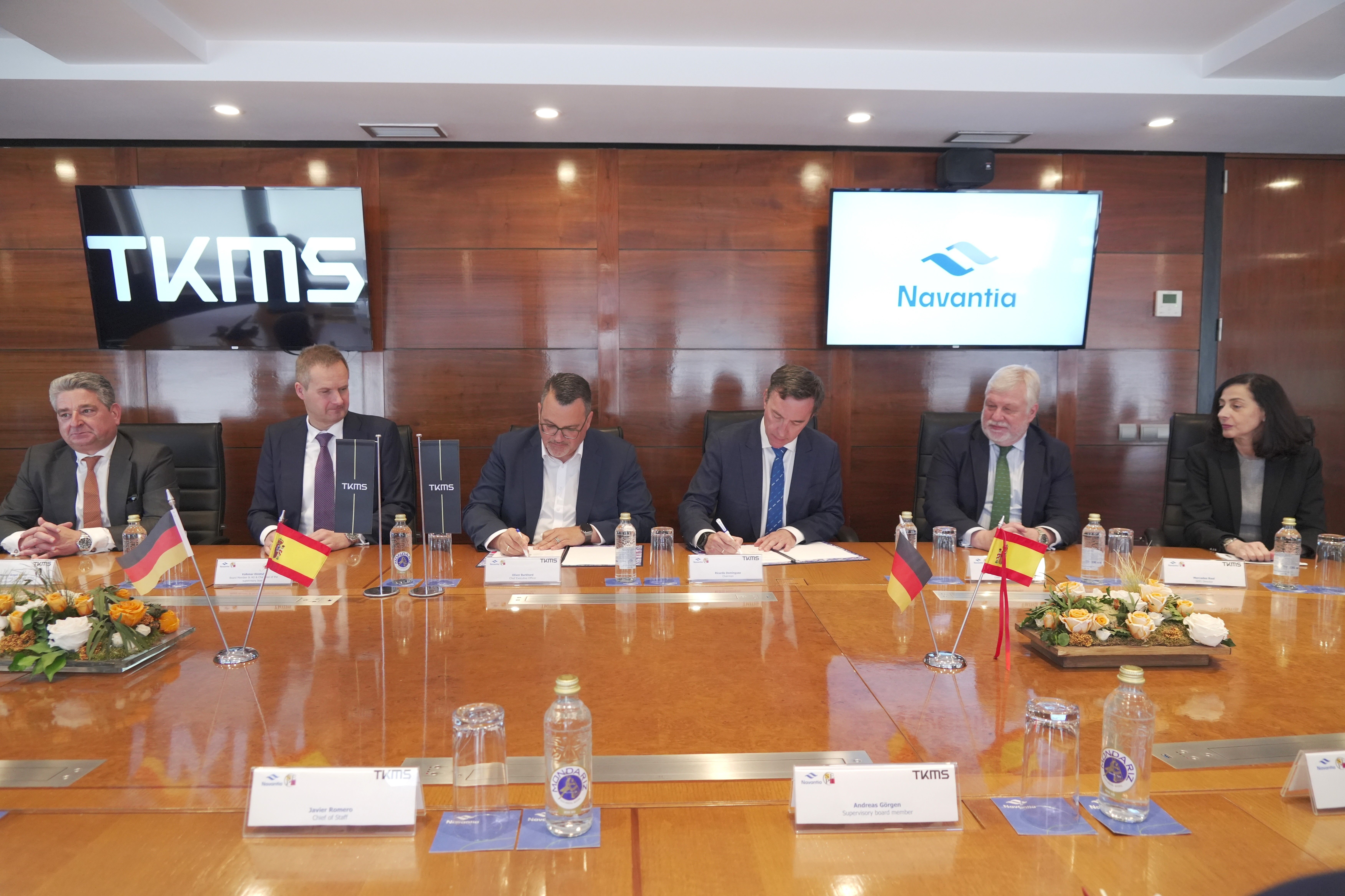 TKMS and Navantia Sign MoU on Shipbuilding Cooperation