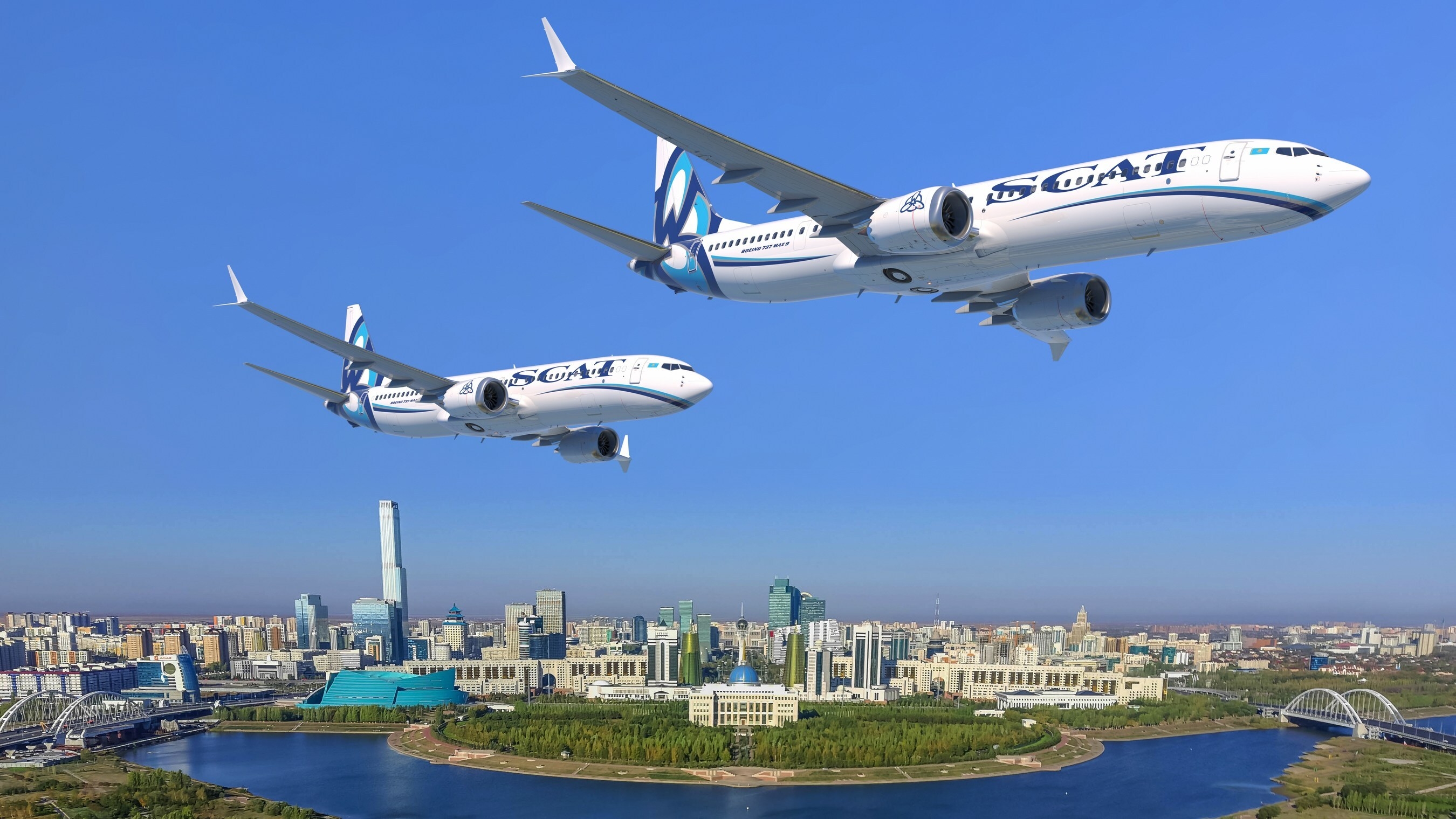 SCAT Airlines 737 MAXs