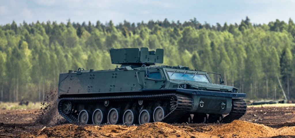 Patria TRACKX Armored Vehicle