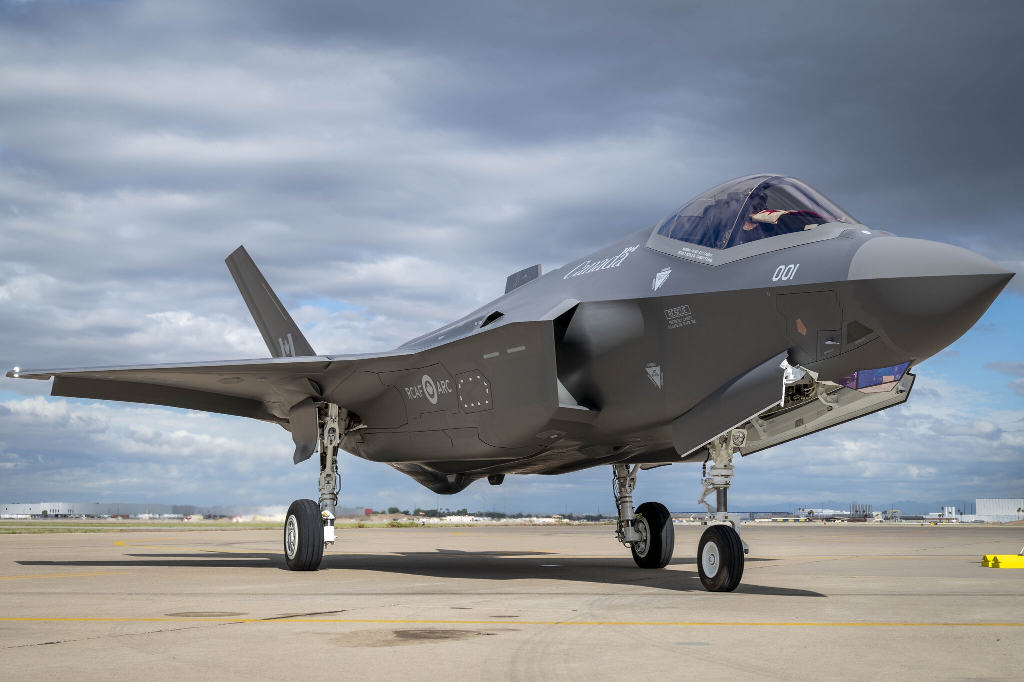 Canada Takes Delivery of First Two F-35As