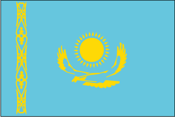 Flag of Kazakhstan