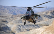 A Tiger flies over Afghanistan