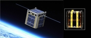 An artist's rendition of a CubeSat