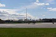 An MQ-9 Reaper with three Ghost Reaper pods