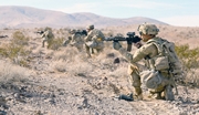 Soldiers at the National Training Center, Fort Irwin, Calif.