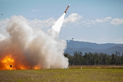 Patriot missile launch