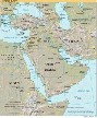 Map of the Middle East